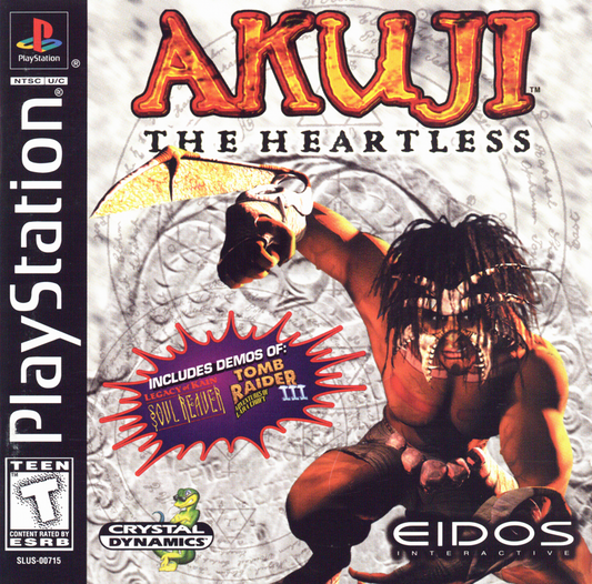 Akuji the Heartless (Sony PlayStation 1, 1998) PS1 Disc Only Tested Works