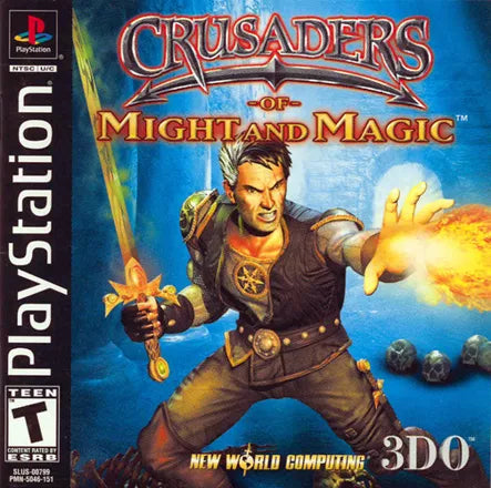 Crusaders Of Might And Magic PS1 Playstation 1 CIB Complete Authentic Works